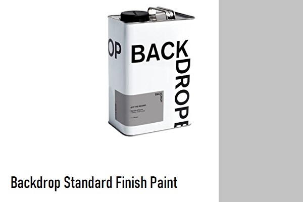 backdrop standard finish paint