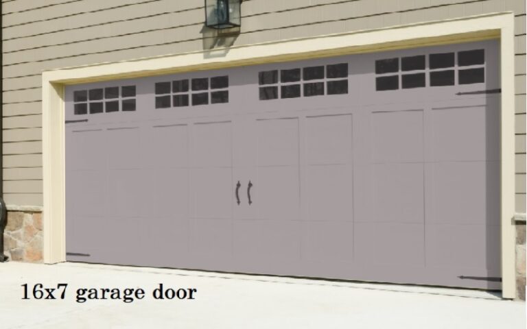 16x7 garage door 1