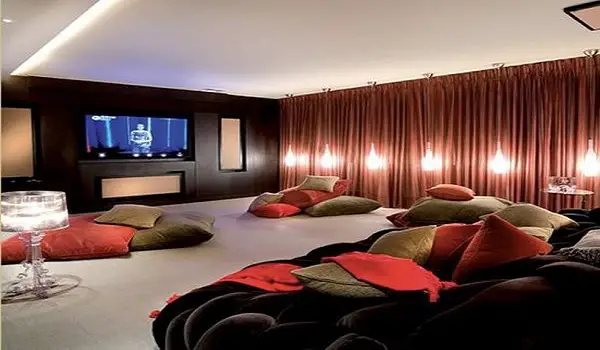 home theater garage