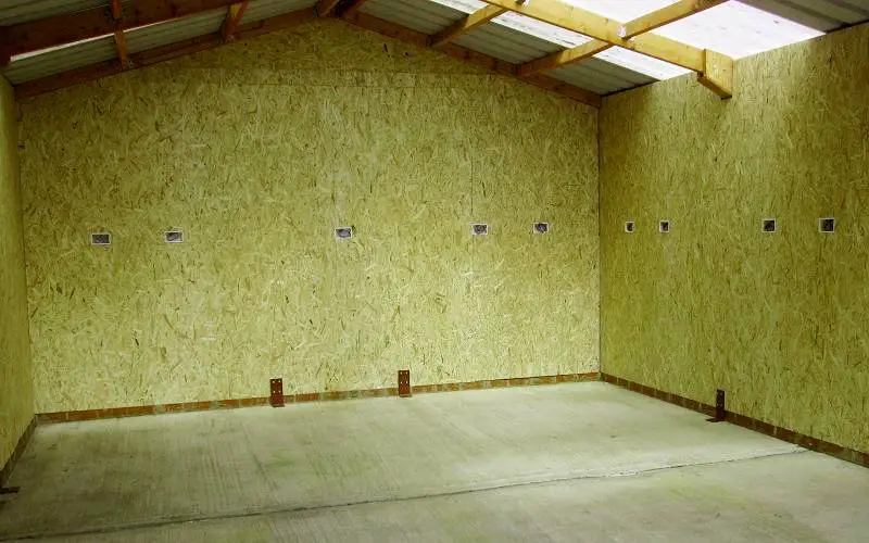 osb garage walls