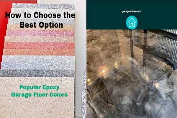 popular epoxy garage floor colors