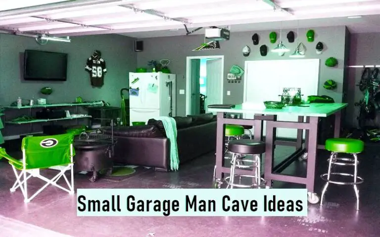 small garage man cave ideas