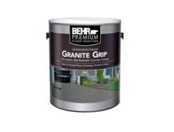 behr premium gray granite grip