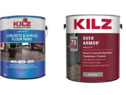 best budget. kilz 1-part epoxy acrylic garage floor paint satin