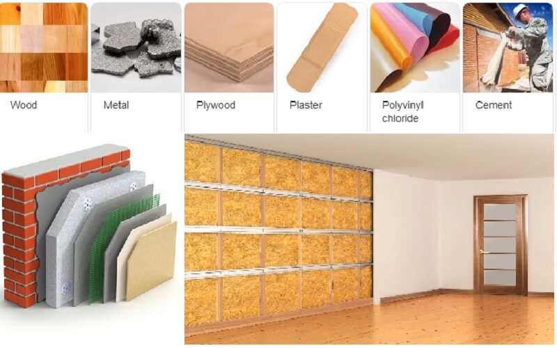 best material for garage walls