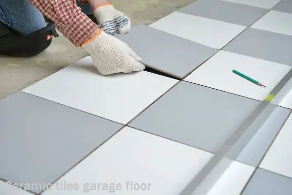 ceramic tiles garage floor