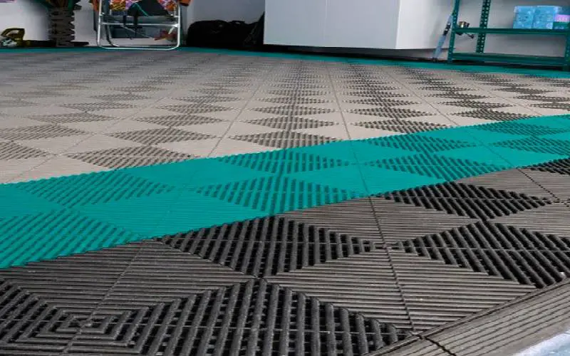 rubber tile flooring for garage