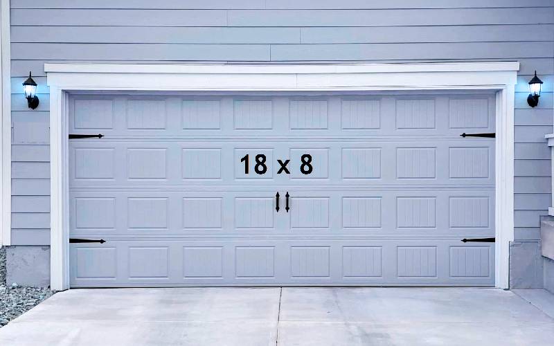 18x8 garage door