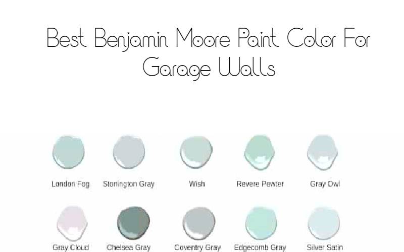 most popular colors of benjamin moore garage paint