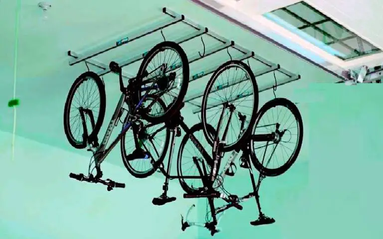 how to hang bikes in garage from ceiling