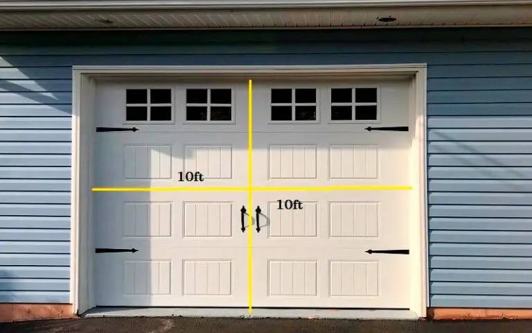 10x10 garage door