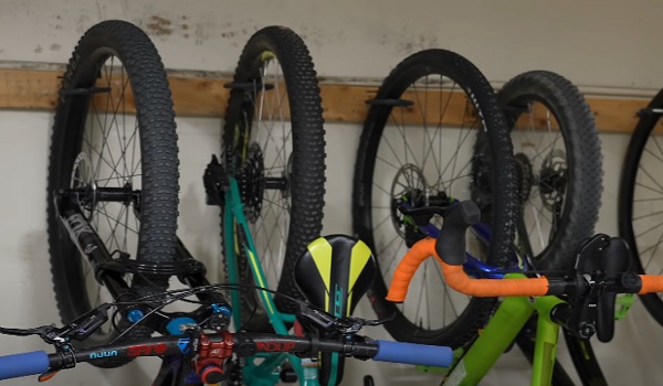 affordable store bikes in garage