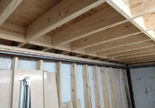 plywood walls and beam alignment