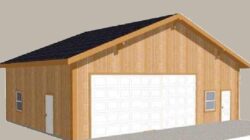 30x40 wood garage kit