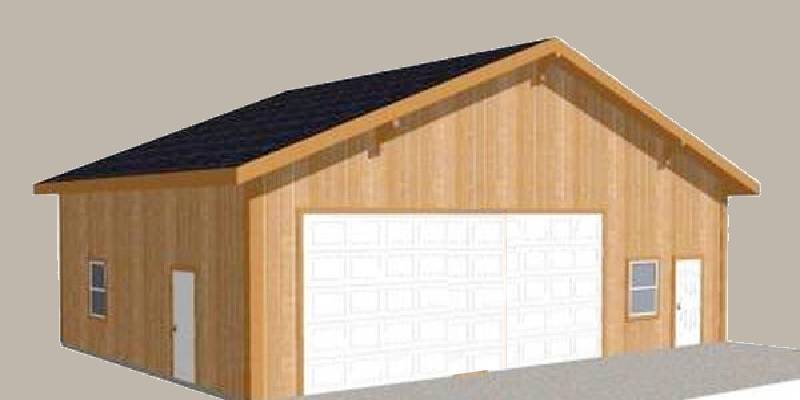 30x40 wood garage kit
