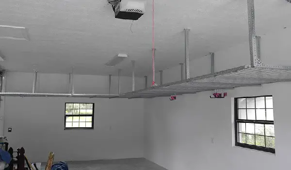 Overhead storage systems garage