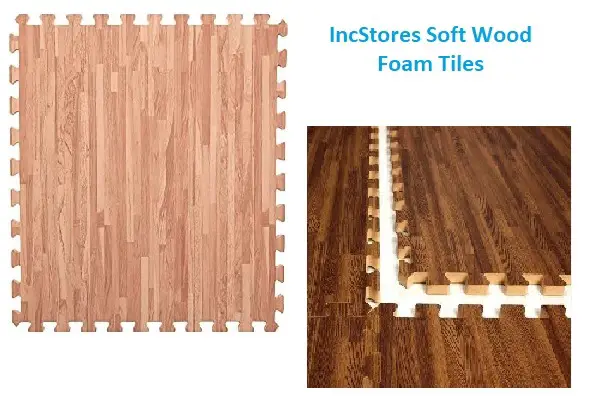 incstores soft wood foam tiles