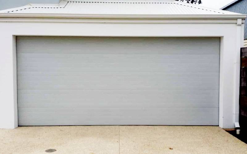 shale grey garage door