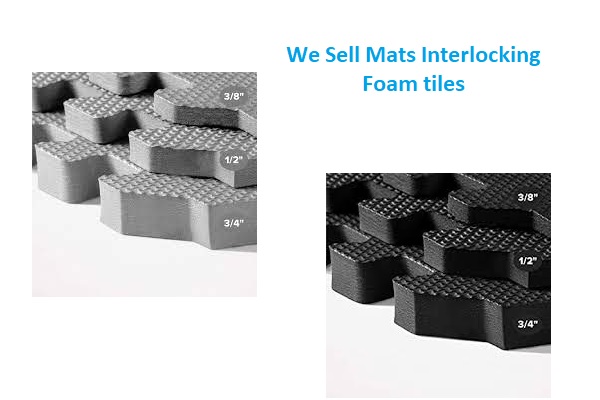 we sell mats interlocking foam tiles