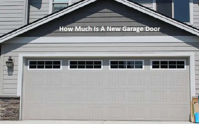 how much is a new garage door
