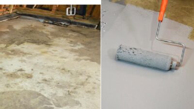 How To Clean Garage Floor Before Painting