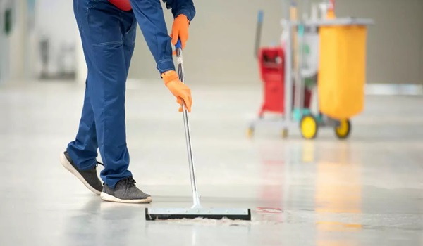how to clean garage floors