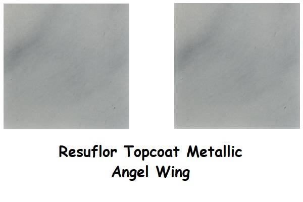resuflor topcoat metallic angel wing