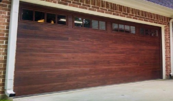 vinyl garage door wrap modern