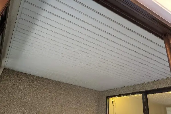 vinyl soffit garage ceiling
