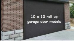 10 x 10 roll up garage door models