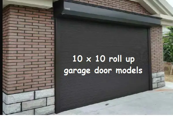 10 x 10 roll up garage door models