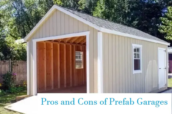 Pros and Cons of Prefab Garages