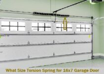 What Size Torsion Spring for 16×7 Garage Door