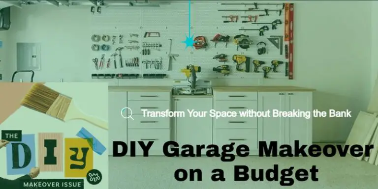 DIY garage makeover