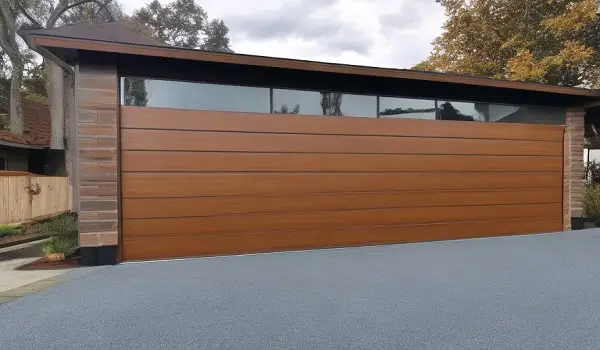 garage door color brown