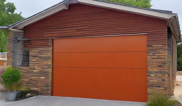 garage door color rust