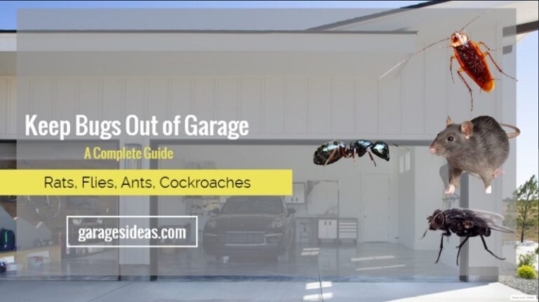 keep bugs out of garage