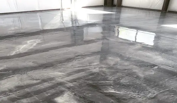 metallic epoxy garage floor colors