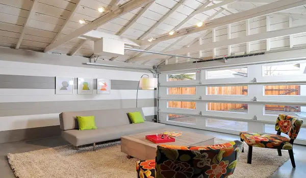 turn your garage into a living space