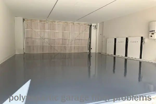 polyaspartic garage floor problems