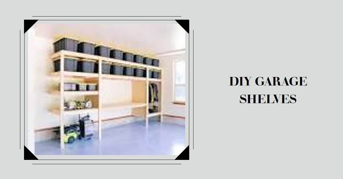 2x4 plywood garage shelves