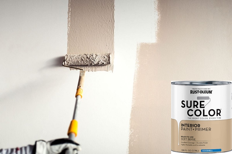 eggshell paint for garage walls