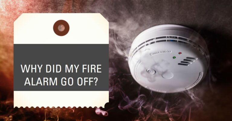 why did my fire alarm randomly go off in the middle of the nigh