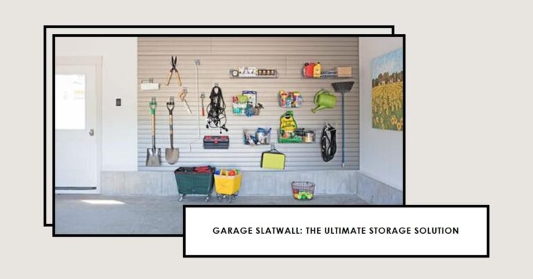 Garage Slatwall