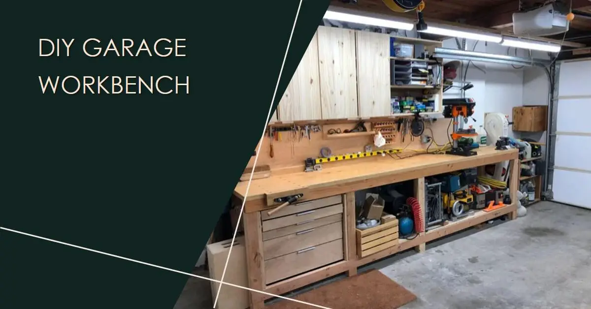 how to make a garage workbench