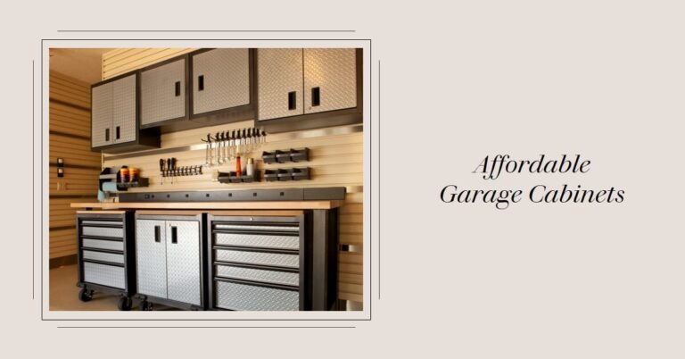 Inexpensive garage cabinets