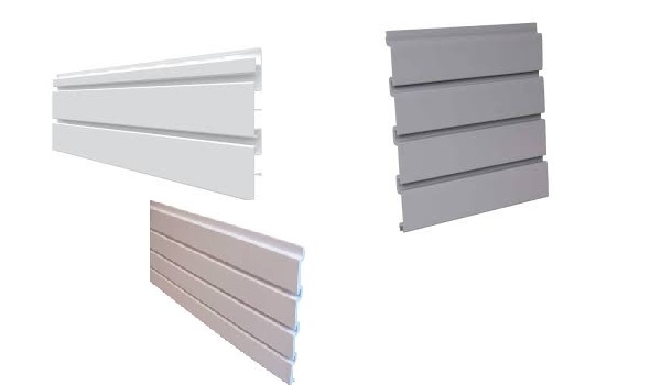 Slatwall panels for false ceiling in garage