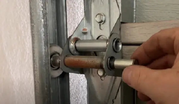 garage door lubricating roller pins