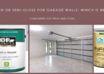 Satin or Semi-Gloss for Garage Walls: Which is the best