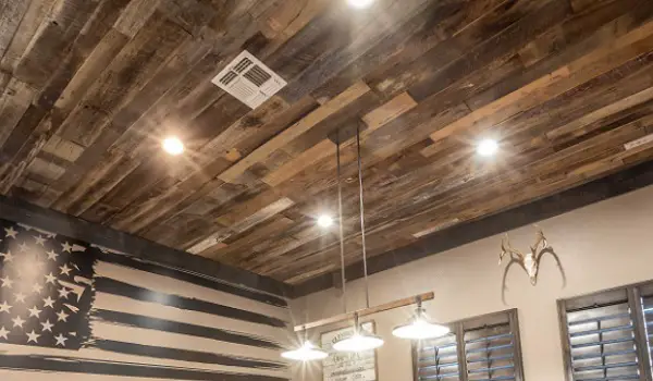 wood garage ceiling